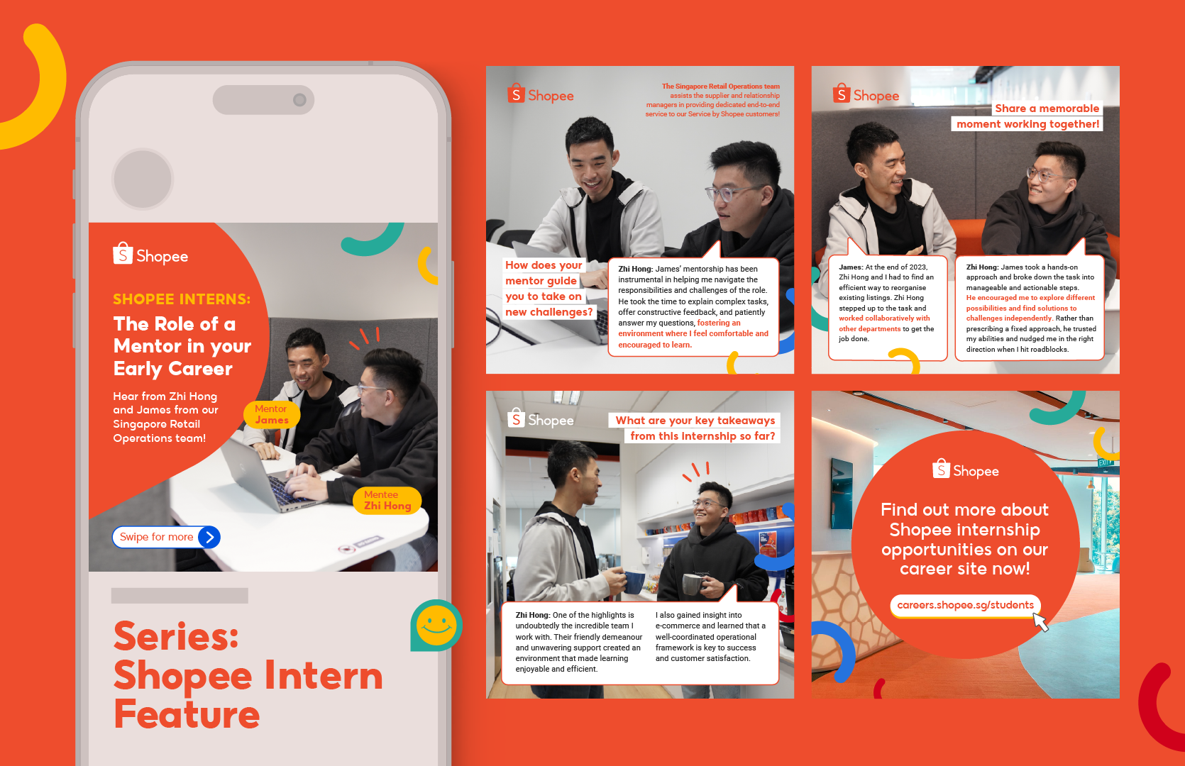 Shopee Campus Recruitment social media design